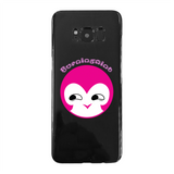 BurningMint® Cute iPhone Cases | Printed Black Soft Phone Case with Cute Girl Back