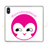 BurningMint® Smiley Girl Wallet Phone Cases