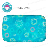 BurningMint™ Fireworks Bath Mats | Rectangular Sower Bath Mat | Square Bath Matt | Cheerful Bath Mats For People Who Love Holiday Spirit!