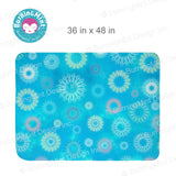 BurningMint™ Fireworks Bath Mats | Rectangular Sower Bath Mat | Square Bath Matt | Cheerful Bath Mats For People Who Love Holiday Spirit!