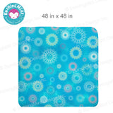 BurningMint™ Fireworks Bath Mats | Rectangular Sower Bath Mat | Square Bath Matt | Cheerful Bath Mats For People Who Love Holiday Spirit!