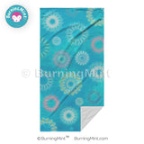 BurningMint™ Fireworks Beach Towel. 🏖 Soft Beach Towel, Lightweight Beach Towel, Quick Drying Beach Towel, BurningMint™ Beach Towel