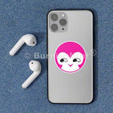 BurnigMint™ Cute Smile Stickers | Waterproof Vinyl Stickers | Round Vinyl Stickers | Smiley Sticker | Waterproof Labels