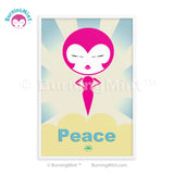 © BurningMint™ Peace poster.