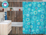 BurningMint™ Fireworks Shower Curtain | Cheerful Shower Curtains For People Who Love Holiday Spirit! (Various Sizes Available)