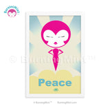 BurningMint ᵀᴹ Peace Poster. Framed Poster 1