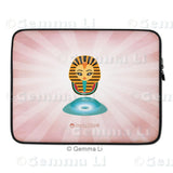 BurningMint®️ Cartooning Egyptian Pharaoh Laptop Sleeve