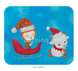 BurningMint® Cute Mouse Pad | Unique Christmas Gift