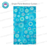 BurningMint™ Fireworks Curtains | Window Curtains For Bedroom | Window Curtains For Living Room | Door Curtains | Curtains For Doors With Glass
