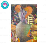 BurningMint® Handmade Jigsaw Puzzles of Surreal Painting Art In A Stylish Metallic Tint Box | Handcrafted Wooden Jigsaw Puzzles | Cardboard Jigsaw Puzzles | 5 Sizes to Choose From