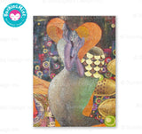 BurningMint® Handmade Jigsaw Puzzles of Surreal Painting Art In A Stylish Metallic Tint Box | Handcrafted Wooden Jigsaw Puzzles | Cardboard Jigsaw Puzzles | 5 Sizes to Choose From