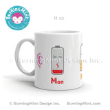 11oz mug, 11oz coffee mug, 15oz mug, 15oz coffee mug, Coffee mug, funny coffee mug, battery coffee mug, energy coffee mug, BurningMint mug, funny birthday gift, funny Christmas gift, funny new year gift, gift for co-worker, gift for colleague