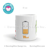 11oz mug, 11oz coffee mug, 15oz mug, 15oz coffee mug, Coffee mug, funny coffee mug, battery coffee mug, energy coffee mug, BurningMint mug, funny birthday gift, funny Christmas gift, funny new year gift, gift for co-worker, gift for colleague