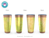 BurningMint® Double Wall Insulated Tumbler, Stainless Steel Tumbler, 20oz Viking Tumbler, Kitchen Decor, Birthday Gifts, Springtime Tumbler, BurningMint™ Drinkware