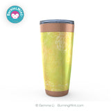 BurningMint® Double Wall Insulated Tumbler, Stainless Steel Tumbler, 20oz Viking Tumbler, Kitchen Decor, Birthday Gifts, Springtime Tumbler, BurningMint™ Drinkware