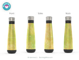 BurningMint® Peristyle Water Bottle, 16oz water bottles, Stainless Stell water bottle, Vacuum Insulated Water Bottle, Springtime Water Bottles, BurningMint™ Water Bottle, Shipped from USA