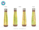 BurningMint® Peristyle Water Bottle, 16oz water bottles, Stainless Stell water bottle, Vacuum Insulated Water Bottle, Springtime Water Bottles, BurningMint™ Water Bottle, Shipped from USA