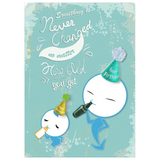 Funny Postcard, Flat Cards | Something is Never Changed No Matter How Old You Get