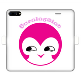 BurningMint® Smiley Girl Wallet Phone Cases