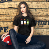 BurningMint® Bella + Canvas Premium Unisex Short Sleeve T-shirt | Energy Level Funny Shirt