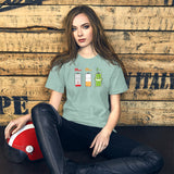 BurningMint® Bella + Canvas Premium Unisex Short Sleeve T-shirt | Energy Level Funny Shirt