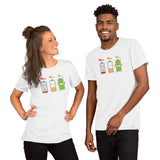 BurningMint® Bella + Canvas Premium Unisex Short Sleeve T-shirt | Energy Level Funny Shirt