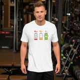 BurningMint® Bella + Canvas Premium Unisex Short Sleeve T-shirt | Energy Level Funny Shirt