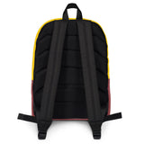 Colorful Backpack with Trendy Illustration