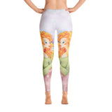Leggings with Pretty Illustration