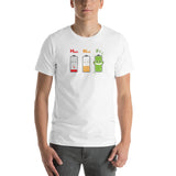 BurningMint® Bella + Canvas Premium Unisex Short Sleeve T-shirt | Energy Level Funny Shirt