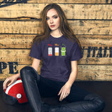 BurningMint® Bella + Canvas Premium Unisex Short Sleeve T-shirt | Energy Level Funny Shirt