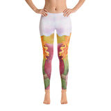 Leggings with Pretty Illustration