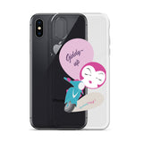 BurningMint® Cute iPhone Cases | Giddy-up Pink Scooter Girl iPhone Case