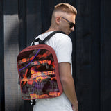 BurningMint™ Backpack with cool abstract designs