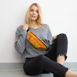 Orange abstract Fanny Pack