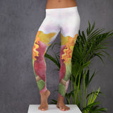 Leggings with Pretty Illustration