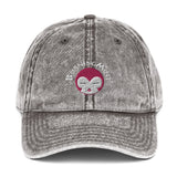 Vintage Cotton Twill Cap with trendy graphics