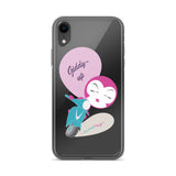 BurningMint® Cute iPhone Cases | Giddy-up Pink Scooter Girl iPhone Case