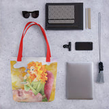 BurningMint®️ Tote bag with Gorgeous Illustration