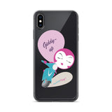BurningMint® Cute iPhone Cases | Giddy-up Pink Scooter Girl iPhone Case