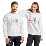 BurningMint® Personalized Long Sleeve Shirts | Cute Funny Shirts Sayings Charge Me | Gildan Unisex Sweatshirt