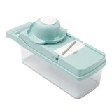BurningMint™ All-in-one Vegetable Chopper with Container, Multifunctional Slicer, Fruit Peeler, Garlic Grater (📫📫 📫  Free Shipping!)