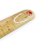 BurningMint™ Cute Bookmark with Ruler - Perfect for Readers & Students