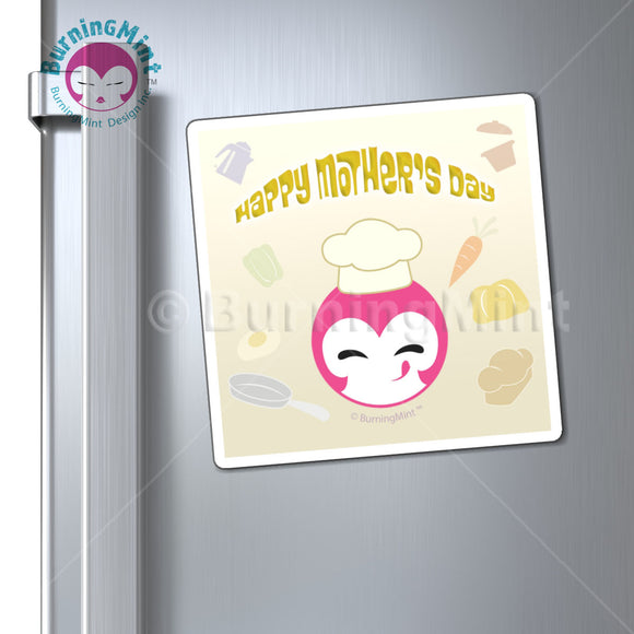 Happy Mother's Day Cooking Magnet - Cute Kitchen Decor