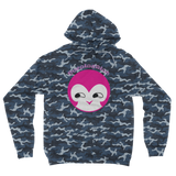 BurningMint® Cute Pink Girl Camouflage Adult Hoodie