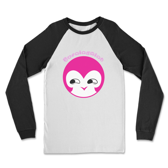 BurningMint® Cute Pink Girl Classic Raglan Long Sleeve Shirt