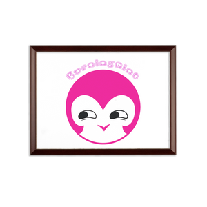 BurningMint® Smiley Girl Sublimation Wall Plaque