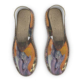 BurningMint® Espadrilles Shoes With Klimpt Style Art