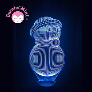 ⛄ ⛄ BurningMint™ Snowman LED Night Light ・ LED mood lights・Unique Christmas Gifts 🎁