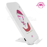 BurningMint™ Wireless Mobile Charging Stand with Cute Santa design
